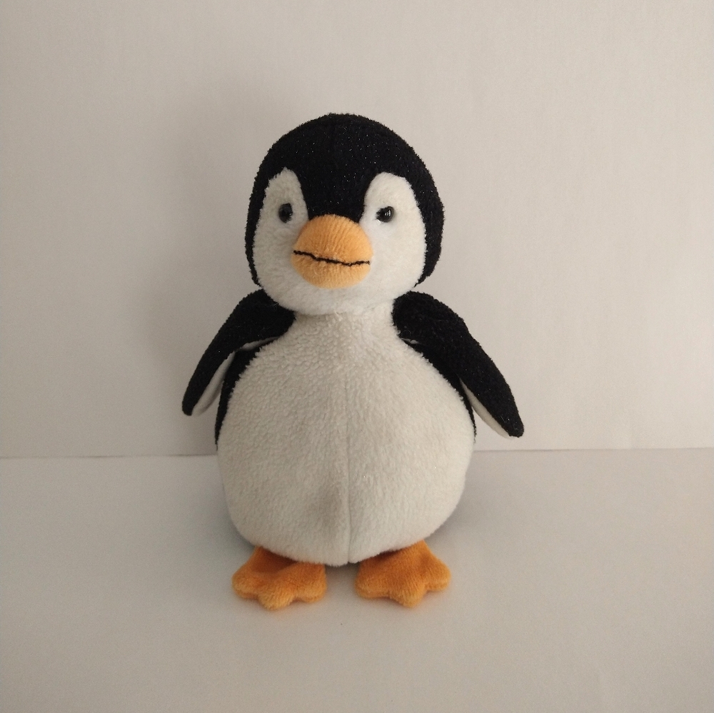 Ty Beanie Babies 2.0 Chill Penguin With Sparkles 6" Plush Stuffed Animal